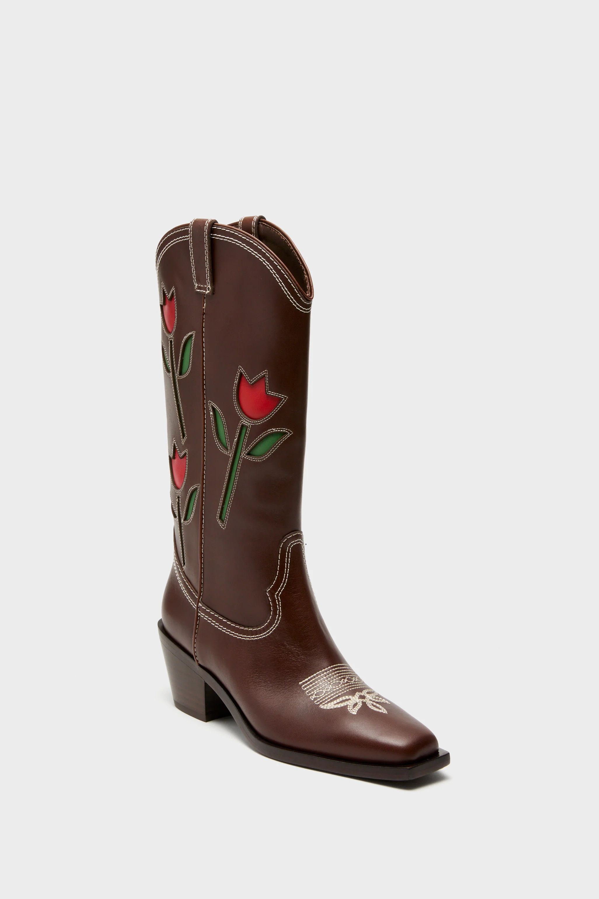 Espresso Vachetta with Tulips Wilder Boots | Tuckernuck (US)