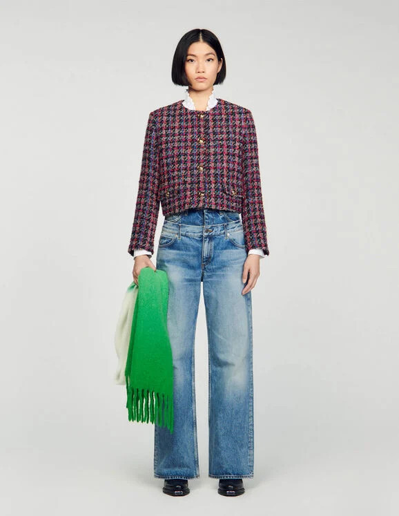 Tweed jacket | Sandro-Paris US