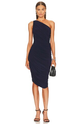 Norma Kamali Diana Dress in True Navy from Revolve.com | Revolve Clothing (Global)