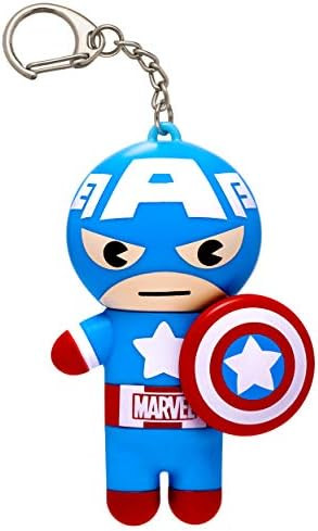 Lip Smacker Marvel Lip Balm Keychain, Clear & Glossy, Fun & Giftable, Cruelty Free - Captain Amer... | Amazon (US)