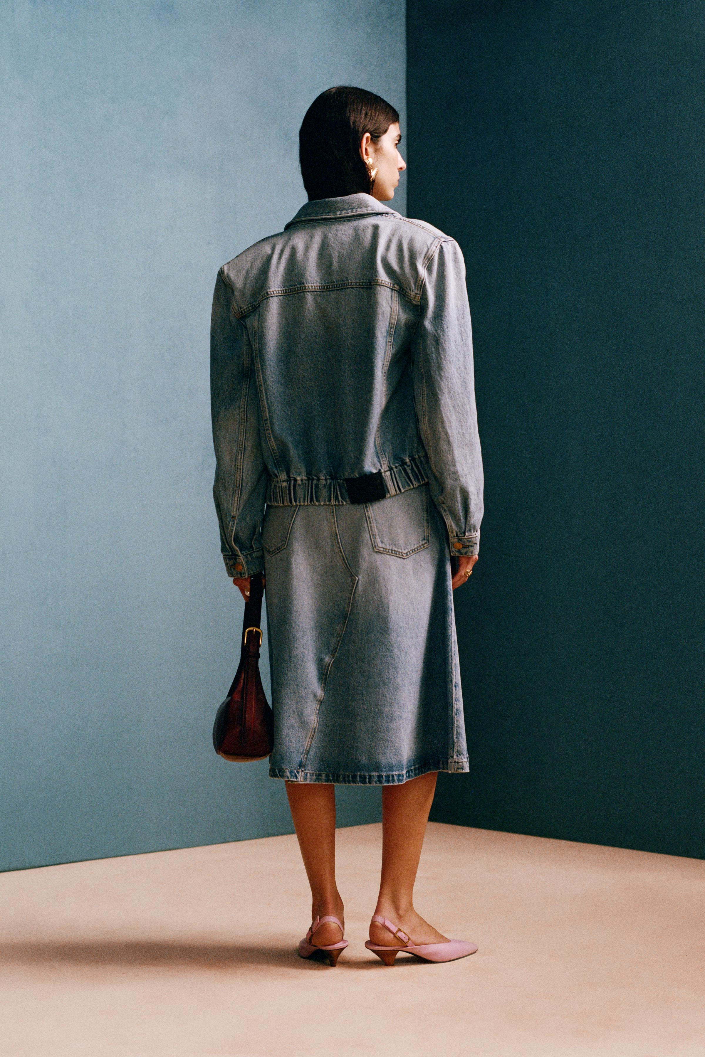 SHOULDER PAD DENIM JACKET WILLY CHAVARRIA X ZARA | Zara US