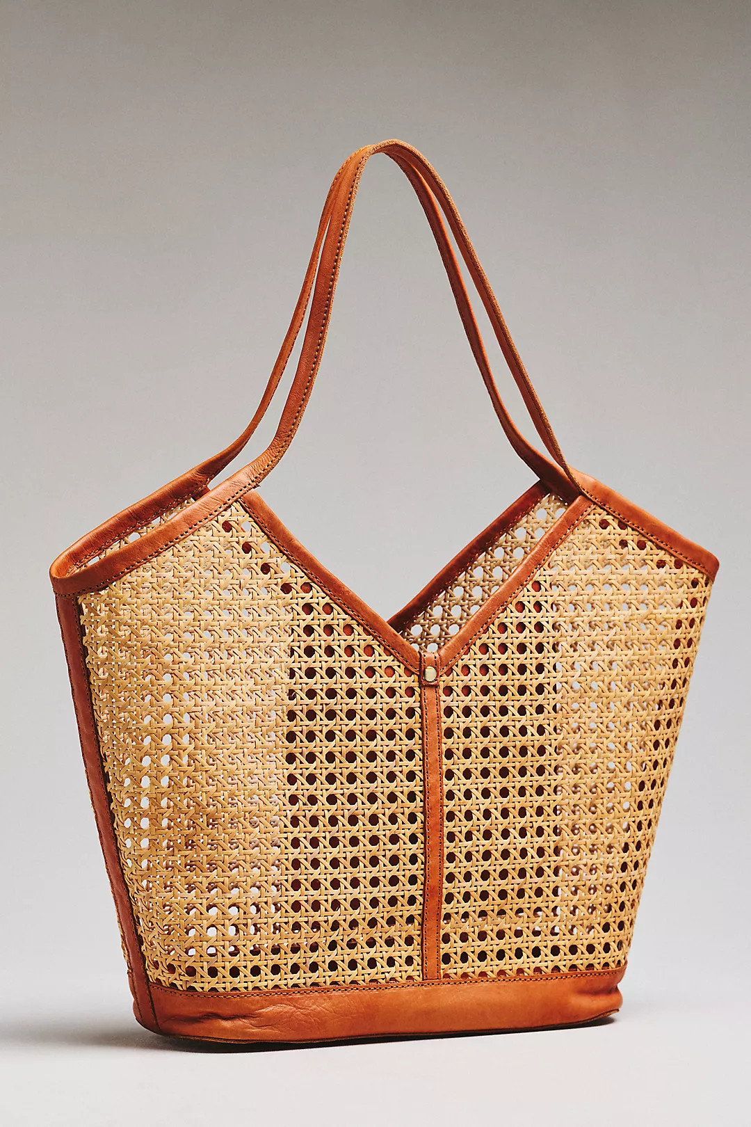Jelavu Ophelia Handwoven Cane Tote Bag | Anthropologie (US)