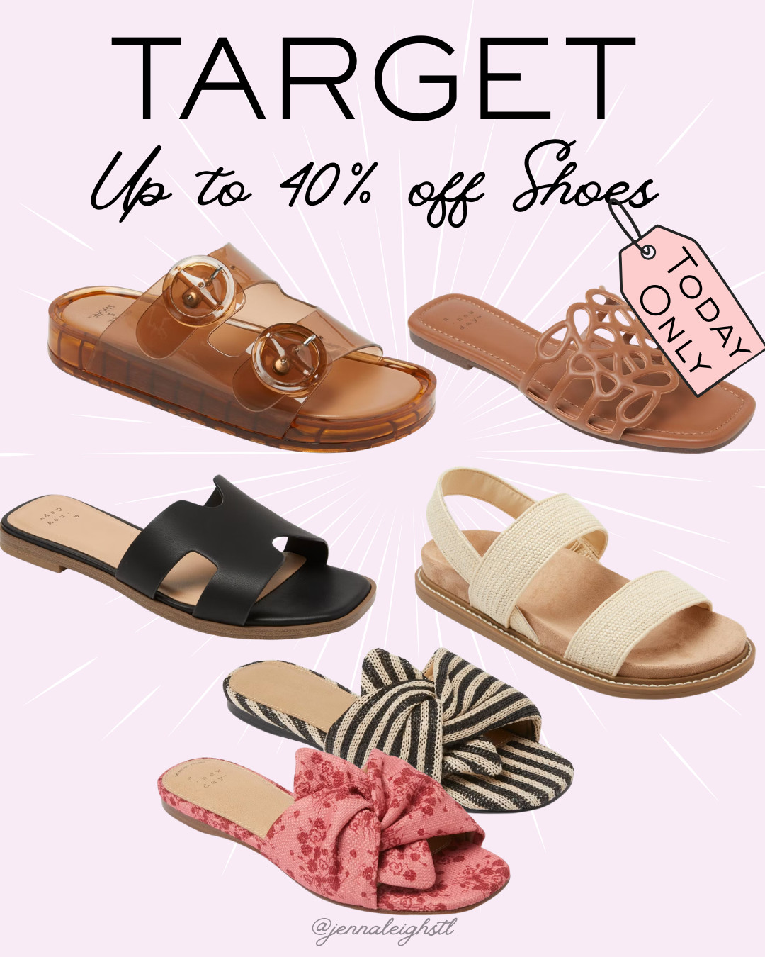 Today only, save 40% on shoes for Target Circle Deals! 

 #LTKSeasonal #LTKSaleAlert #LTKMidsize