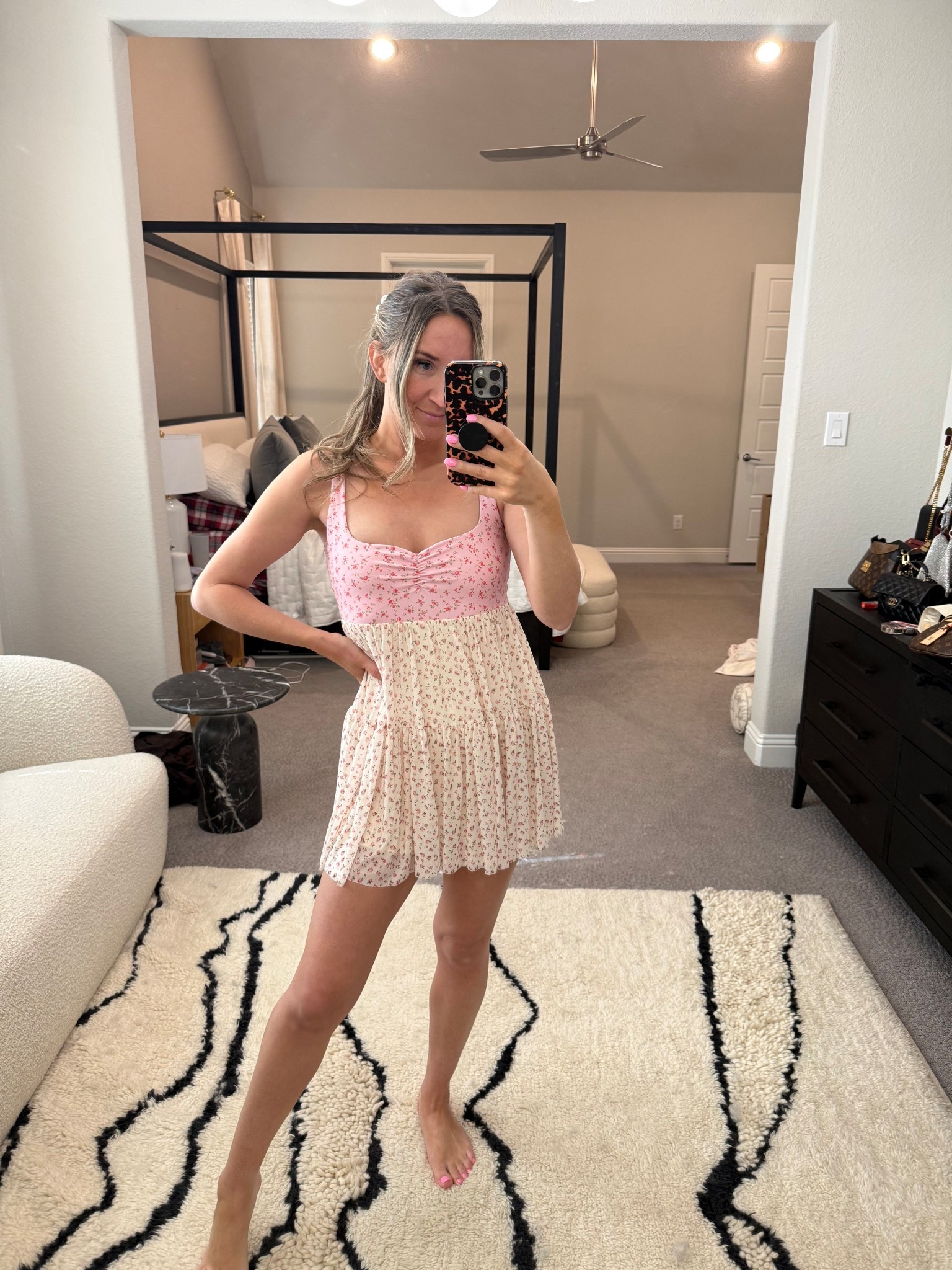 Babydoll athletic dress is so cute! In a M it runs short!

#LTKActive #LTKfitnessgoals #LTKootd