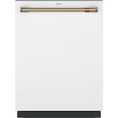 Cafe Top Control 24-in Smart Built-In Dishwasher With Third Rack (Matte White) ENERGY STAR, 44-dB... | Lowe's