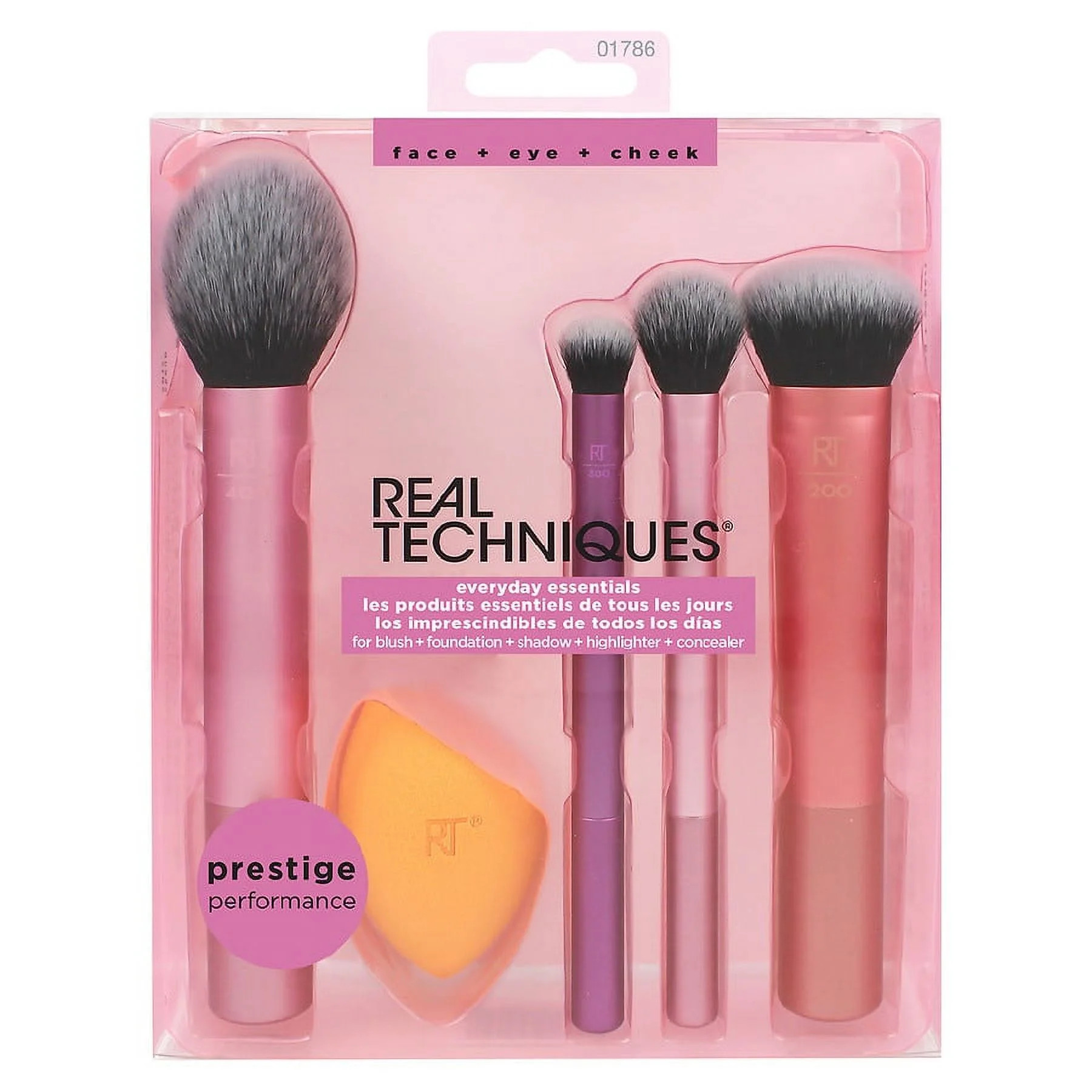 Real Techniques Everyday Essentials Makeup Brush Set | Walmart (US)