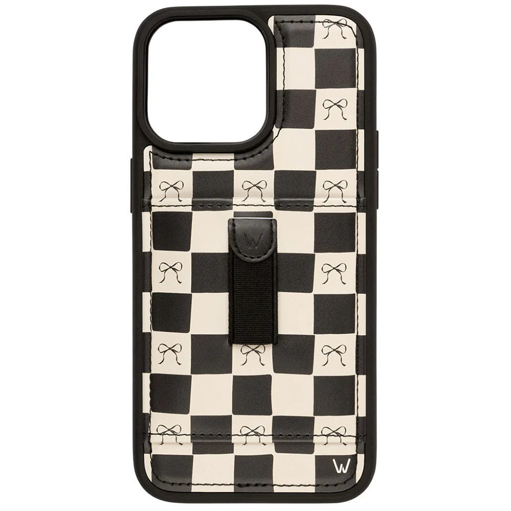 Bow Noir Sport Case iPhone 16 | Walli Cases