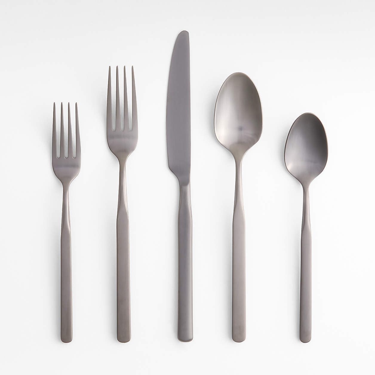 Mercer Mirror 5-Piece Place Setting + Reviews | Crate & Barrel | Crate & Barrel