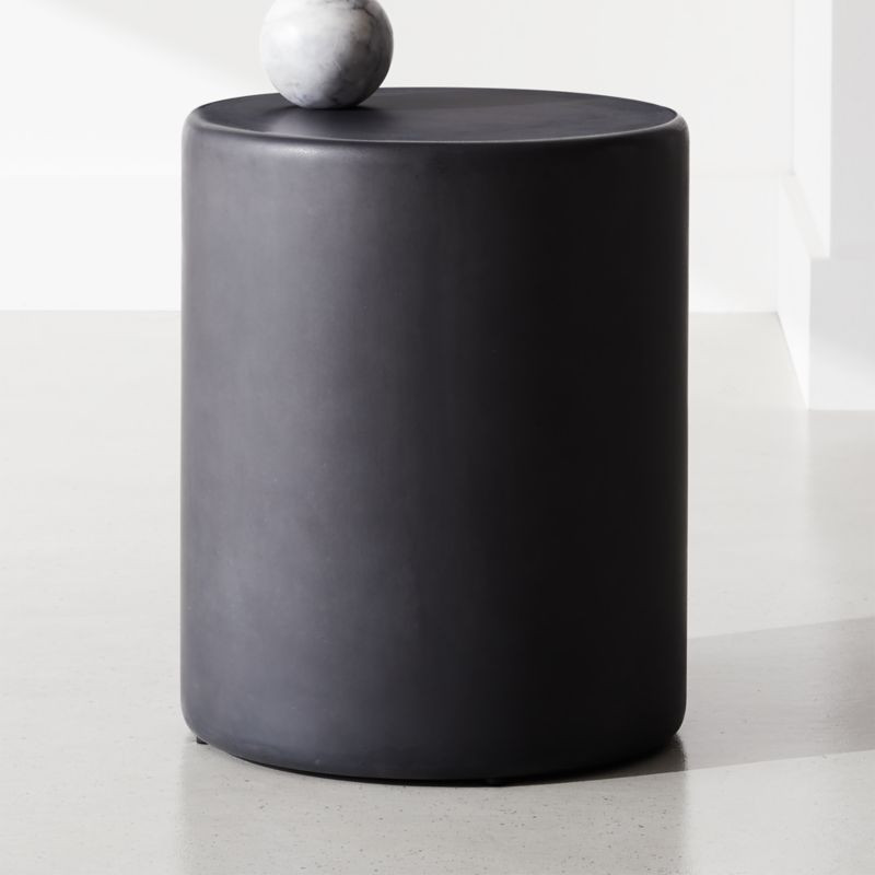 Anywhere Grey Table/Stool + Reviews | CB2 | CB2
