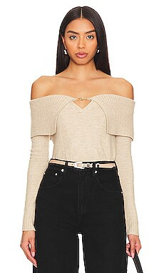 ASTR the Label Zella Sweater in Taupe from Revolve.com | Revolve Clothing (Global)