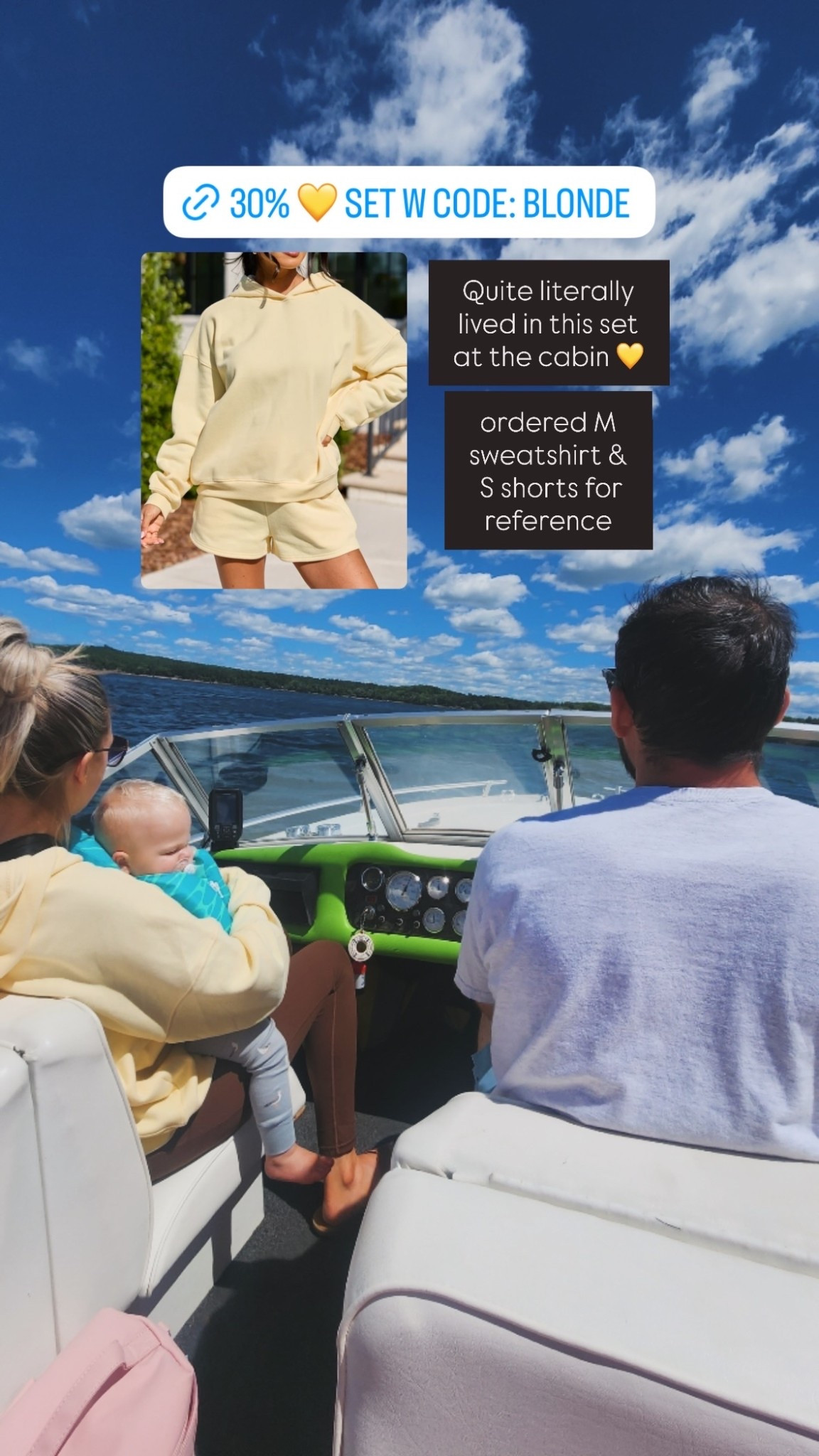 Quite literally lived in this set at the cabin 💛 

ordered M sweatshirt &
 S shorts for reference

#LTKootd #LTKActive #LTKgrwm
