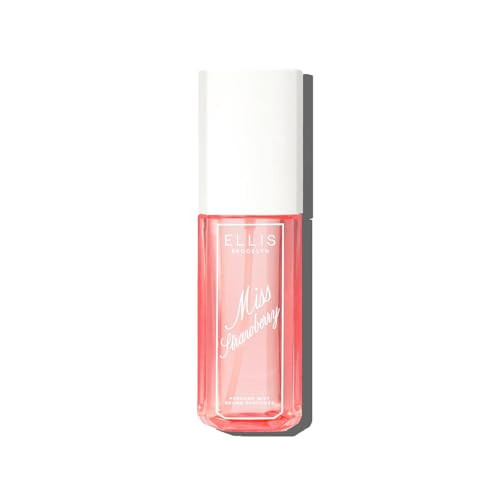 Ellis Brooklyn MISS STRAWBERRY Perfume Mist, Fruity Floral Fragrance with Wild Strawberry Nectar, Fresh Matcha & Soft Hinoki Woods, Vegan Perfume, Made In The USA, 90ml/3 fl oz | Amazon (US)