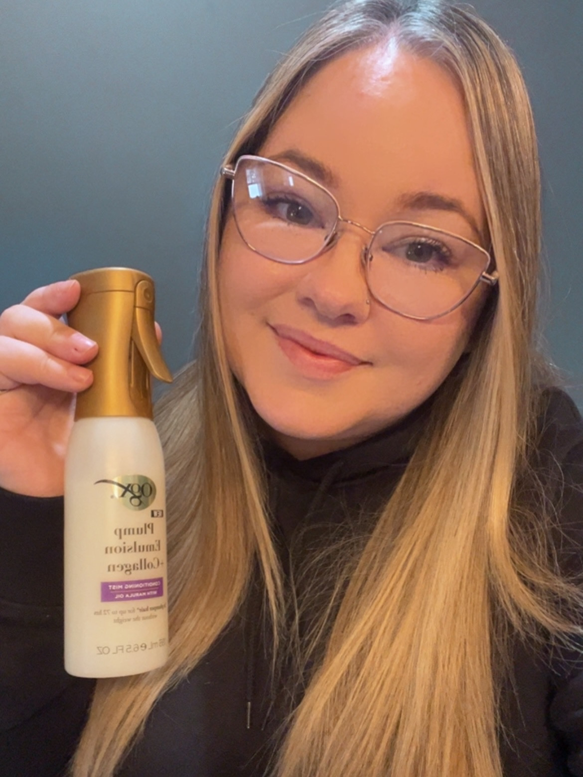 I LOVE this product. I typically air dry my hair lately because I’m busy and this has actually helped smooth my hair so much in the process. I love the spray nozzle which gives a super fine mist and it’s almost a continuous spray. My hair instantly feels softer and dries with half the frizz it usually has. My hair feels so soft and silky especially at the ends. It’s also extremely affordable and knocks my high end products out of the park! 

@influenster #complimentary @OGX_Beauty #OGX