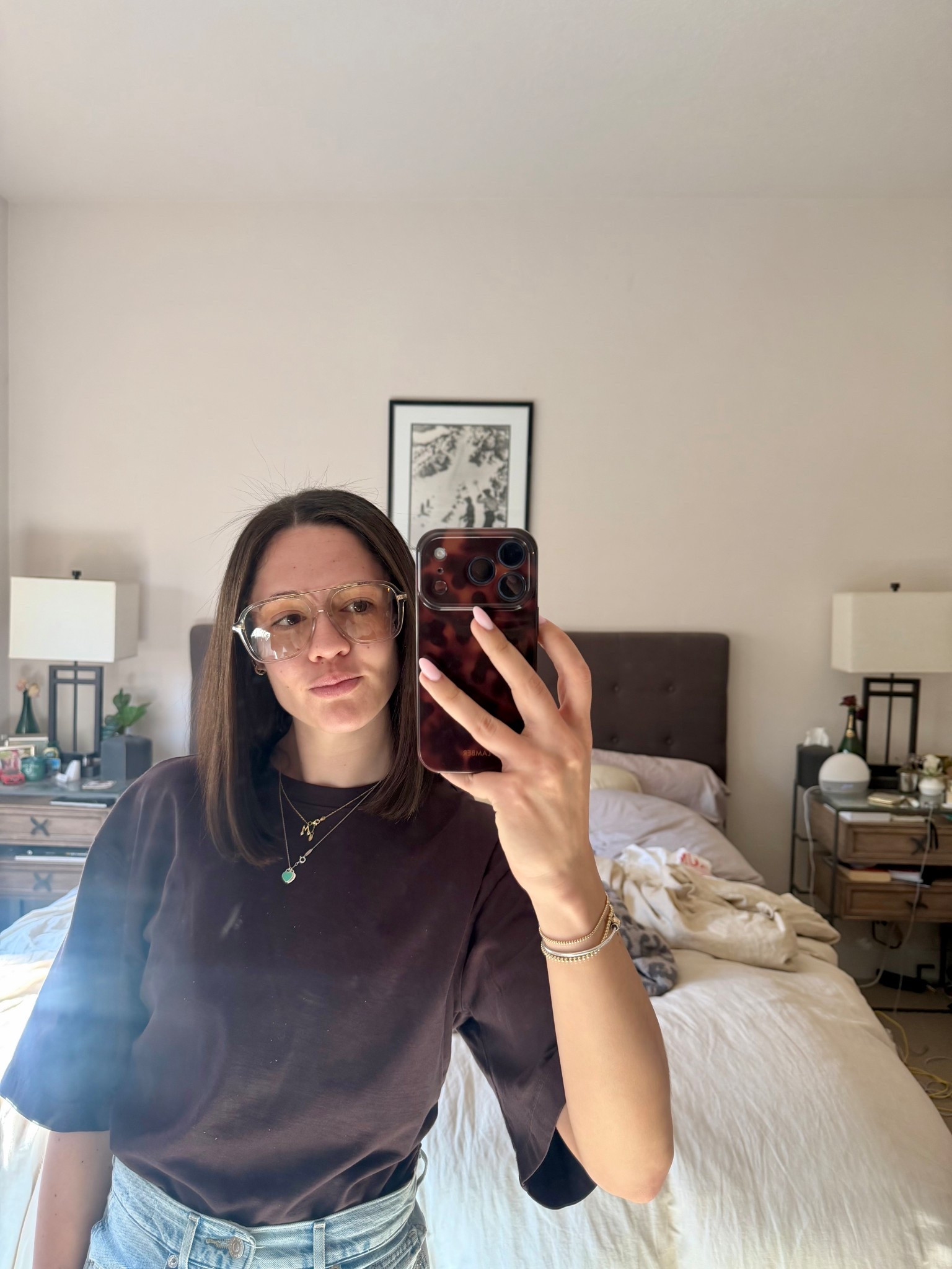 Loving these new sunglasses, styled casually today 🥰

#LTKootd #LTKSpringSale #LTKdayinmylife