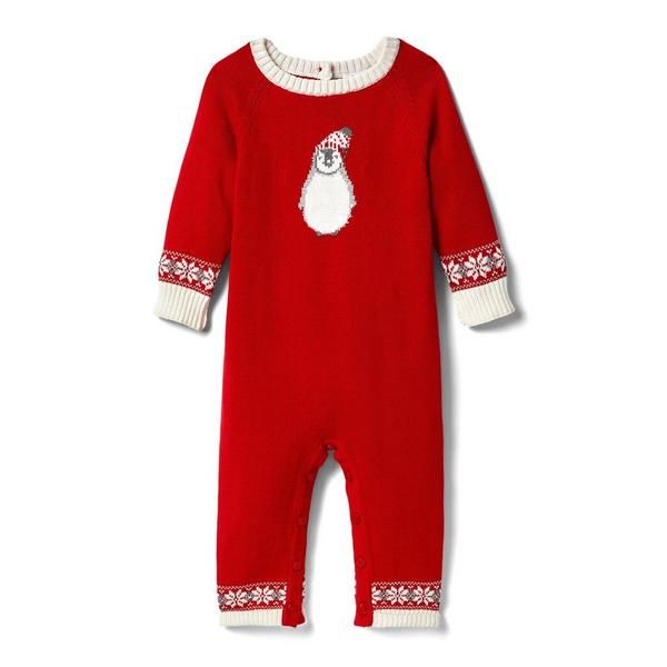 Baby Penguin Sweater 1-Piece | Janie and Jack