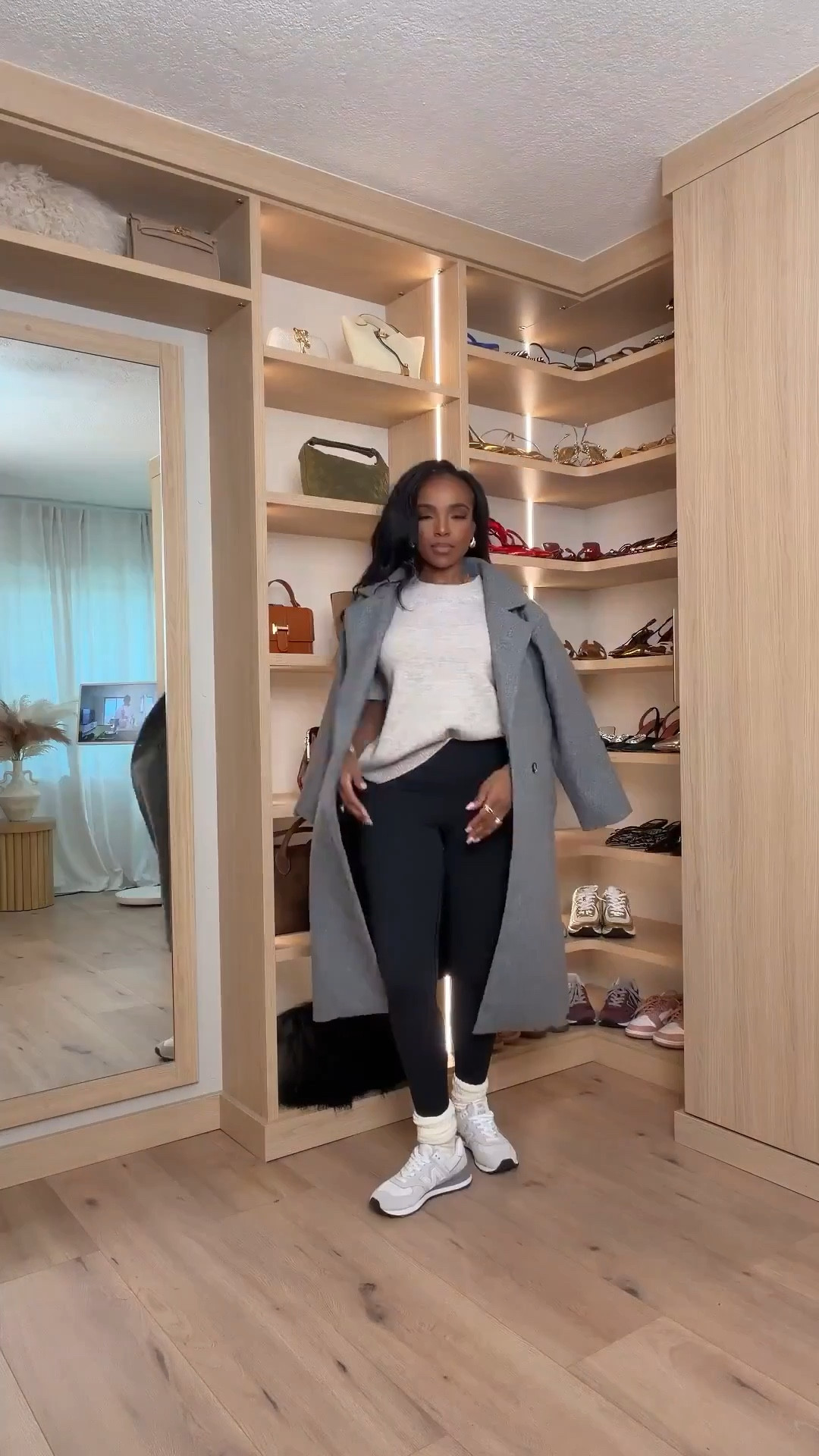 Scroll to shop!! This easy everyday outfit featuring a relaxed neutral tee styled with classic black leggings is perfect for errands, travel days, casual coffee runs, walking workouts, or comfortable everyday outfits.

#LTKdayinmylife #LTKPetite #LTKootd

#LTKgrwm #LTKPetite #LTKootd