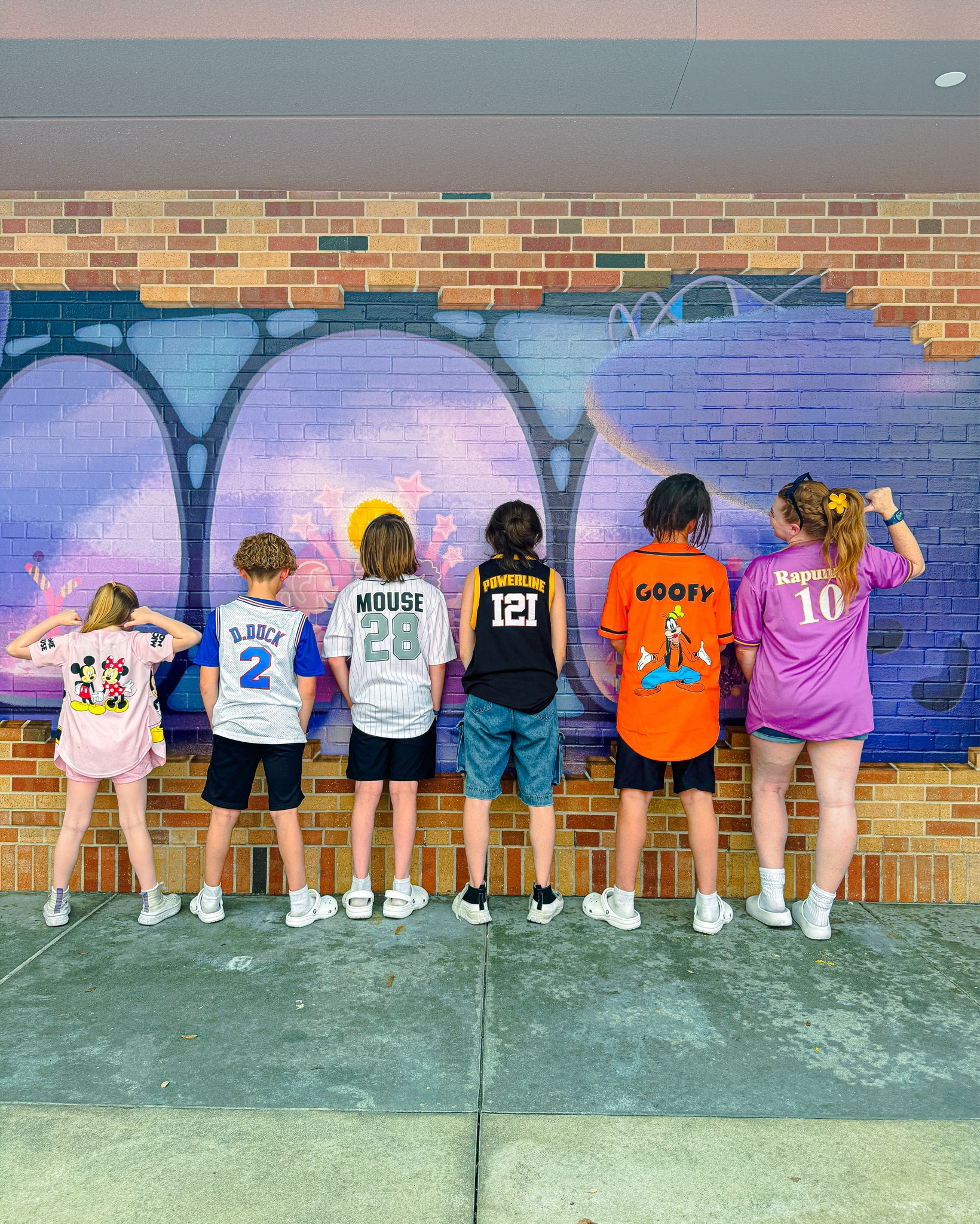 Disney jerseys!!! This aesthetic is everything right now. Cute and comfy for any age, shape, or size 💫 I’m wearing a medium in the Tangled & Jessie shirt

#LTKFamily #LTKMidsize #LTKTravel