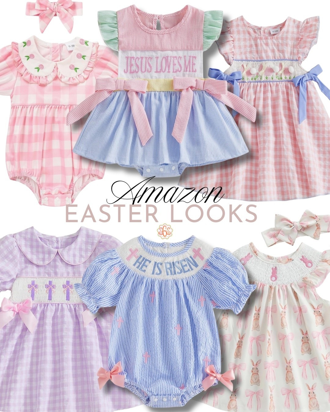Boutique-style Easter 🐣 looks for less! Seersucker, gingham, and bows 🎀 What little southern belle girls are made of! 

#LTKKids #LTKmomlife #LTKBaby
