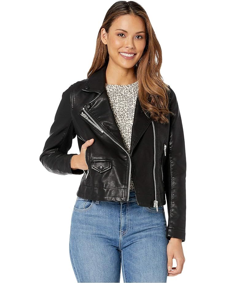 Blank NYC Faux Leather Moto Jacket | Zappos