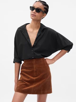 Corduroy Mini Skirt with Washwell | Gap (US)