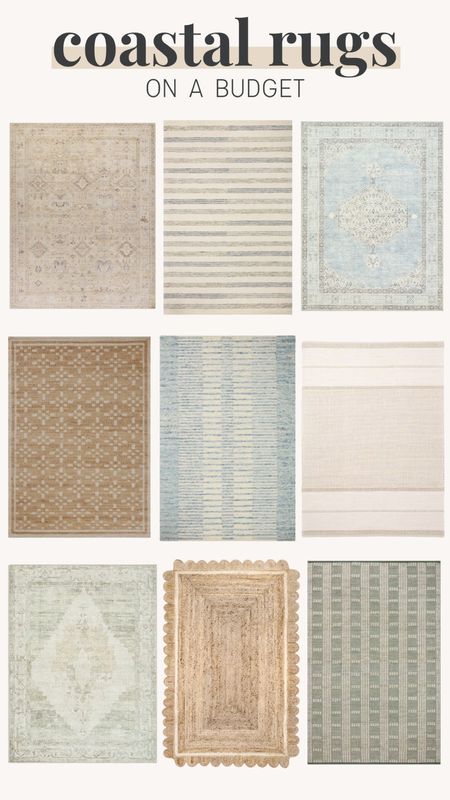 Coastal rugs on a budget, beach house, area rugs, neutral area rugs, blue, green, beige, tan, rattan, patterned, modern, affordable finds, affordable home

#LTKstyletip #LTKxTarget #LTKhome