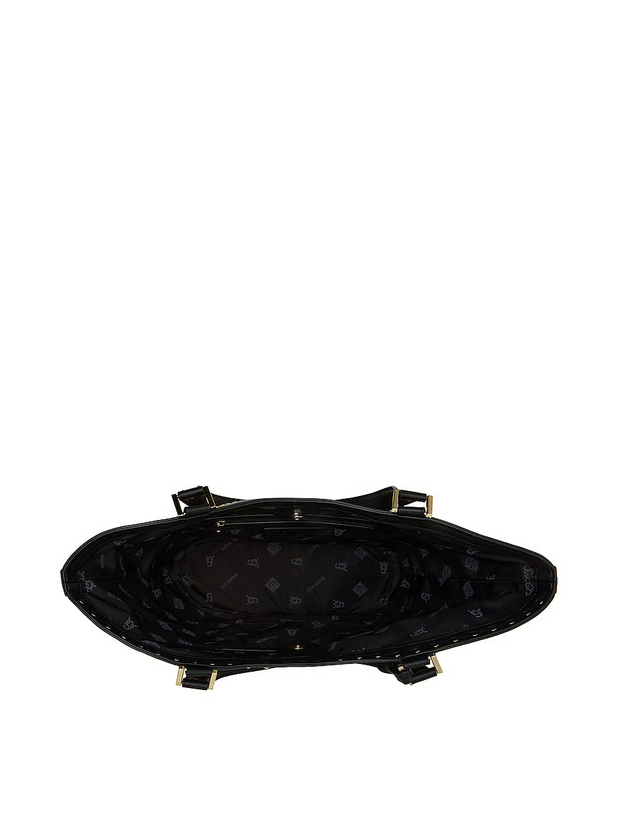 Buy Agulla Tote Bag, Natural/Black - Order Bags online - PINK US | Victoria's Secret (US / CA )