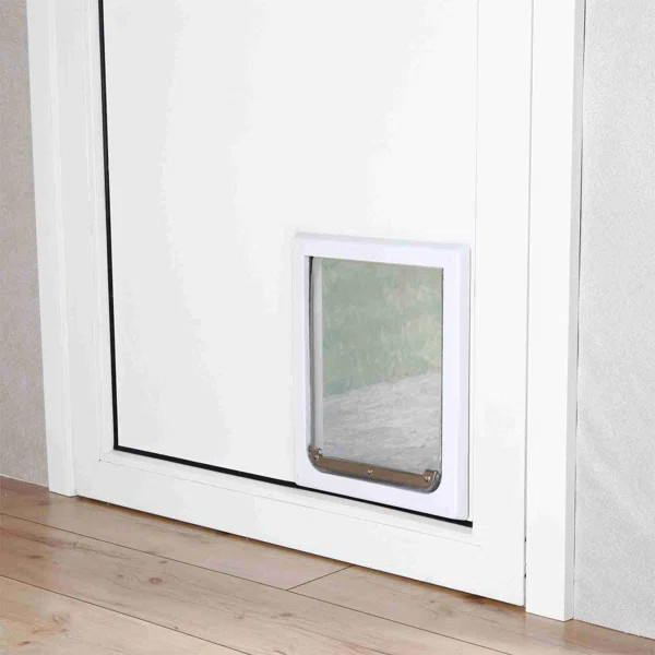 Plastic Door Mount Pet Door for Dog | Wayfair North America