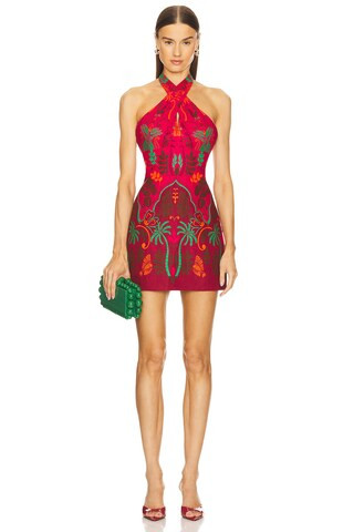 Cara Cara Perla Mini Dress in Sanibel Isl Pink from Revolve.com | Revolve Clothing (Global)