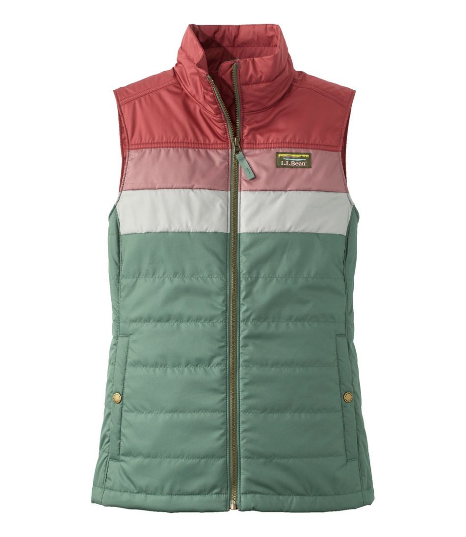 Women's Mountain Classic Puffer Vest, Colorblock | L.L. Bean