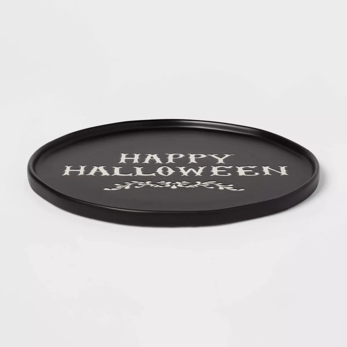 Halloween Stoneware Serving Platter 'Happy Halloween' - Threshold™ | Target