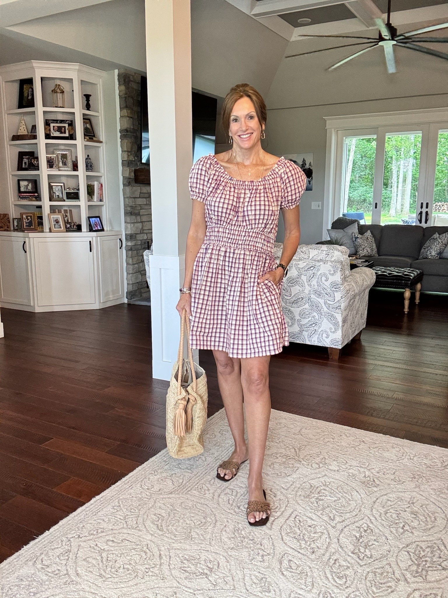 Summer dress - large (medium would fit me)

summer style, elevated casual outfits, 4th of July fashion

#LTKOver40 #LTKTall #LTKMidsize
