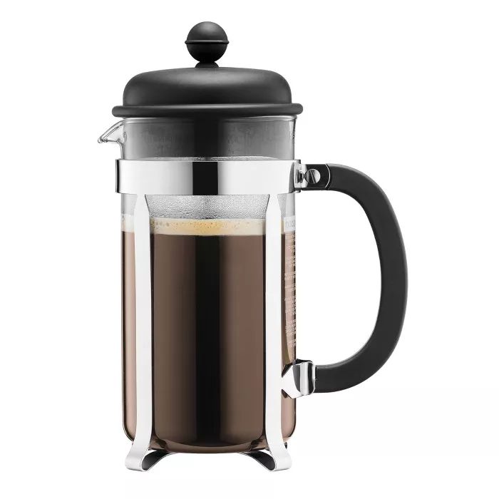 Bodum Caffettiera 8 Cup / 34oz French Press Coffee For Two Set - Black | Target