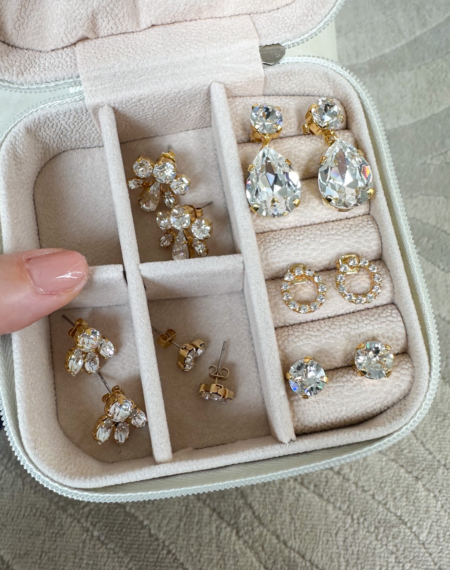 wedding season accessories

earrings for bride, bridesmaid gifts, wedding day jewelry, earrings studs, diamond earrings, cubic zirconia studs, etsy shop, jewelry case, bride to be, wedding guest, bridal party, formal earrings, gala #LTKparties #LTKwedding

#LTKParties #LTKWedding #LTKGiftGuide