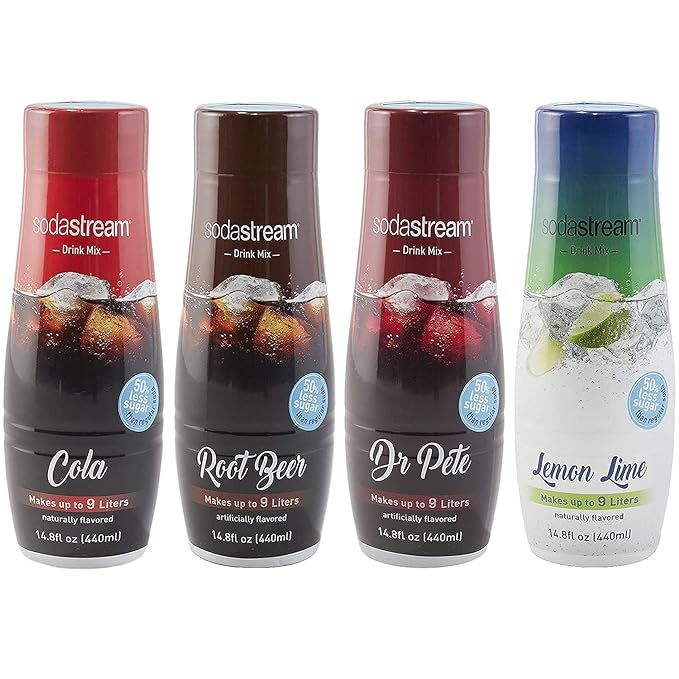 Sodastream Flavors Original Variety Pack 440ml Pack of 4 | Amazon (US)