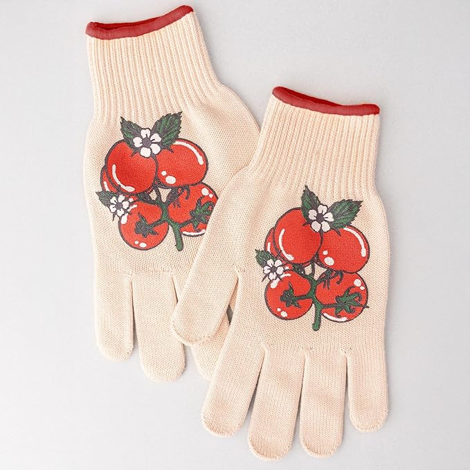 ban.do One Size Fits Most Gardening Gloves, Cute Outdoor Gloves with Silicone Gripper Dots, Tomat... | Amazon (US)
