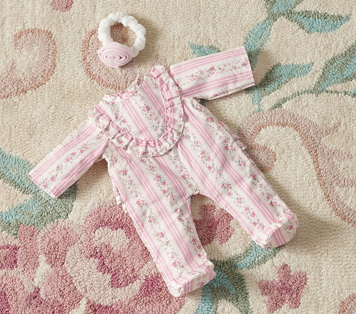 LoveShackFancy Baby Doll Ruffle Pajama Outfit | Pottery Barn Kids