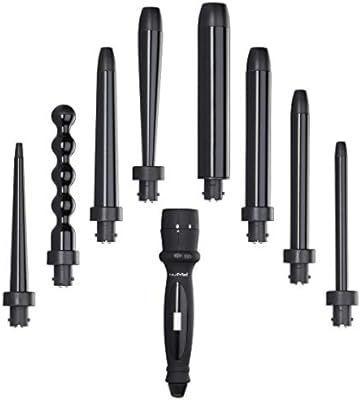 NUME Octowand 8-in-1 Curling Wand Set, 8 Interchangeable Ceramic Barrels Hair Wand 13mm to 32mm, ... | Amazon (US)