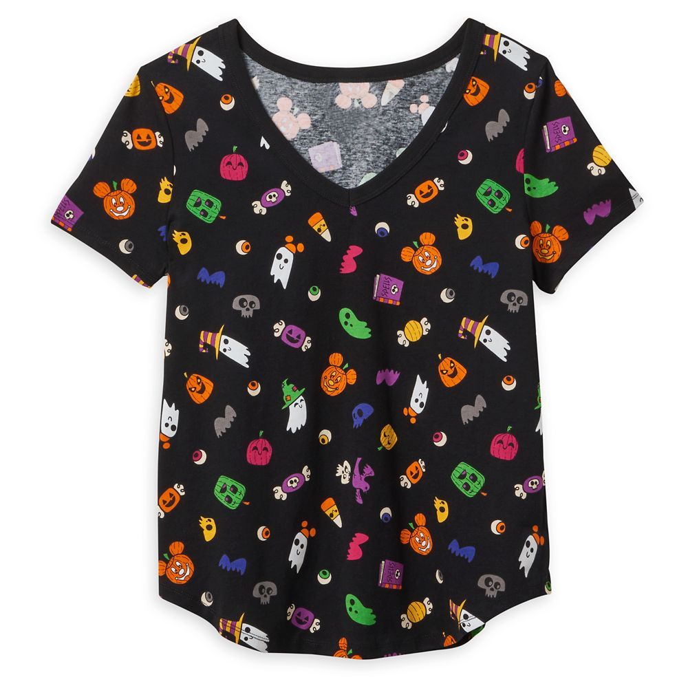 Mickey Mouse Jack-o'-Lantern Halloween Top for Women | shopDisney | Disney Store