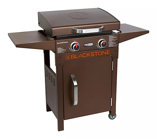 Make Your Selection: Blackstone 22" Pro Series Dual Burner Griddle w/ Cover & 8pc Tool Kit | QVC