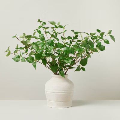 12"x19" Faux Dogwood Leaf Arrangement - Hearth & Hand™ with Magnolia | Target