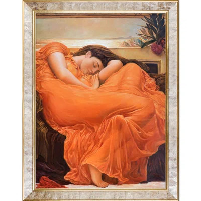 Flaming June by Frederic Leighton on Canvas Tori Home | Wayfair North America
