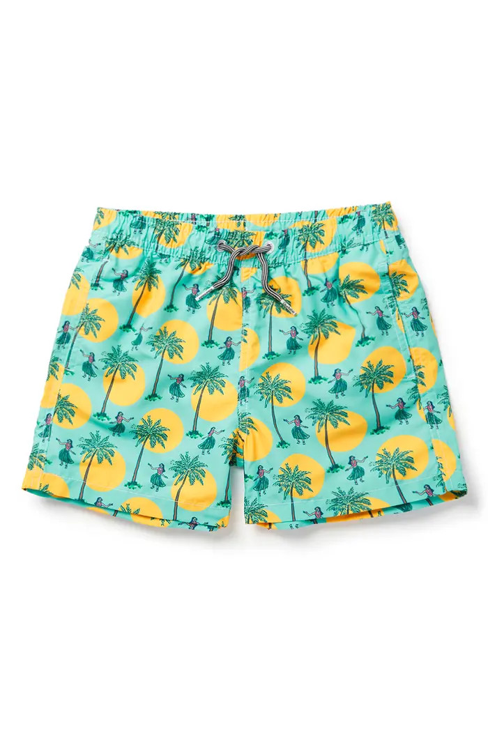 Kids' Hula Hula Swim Trunks | Nordstrom