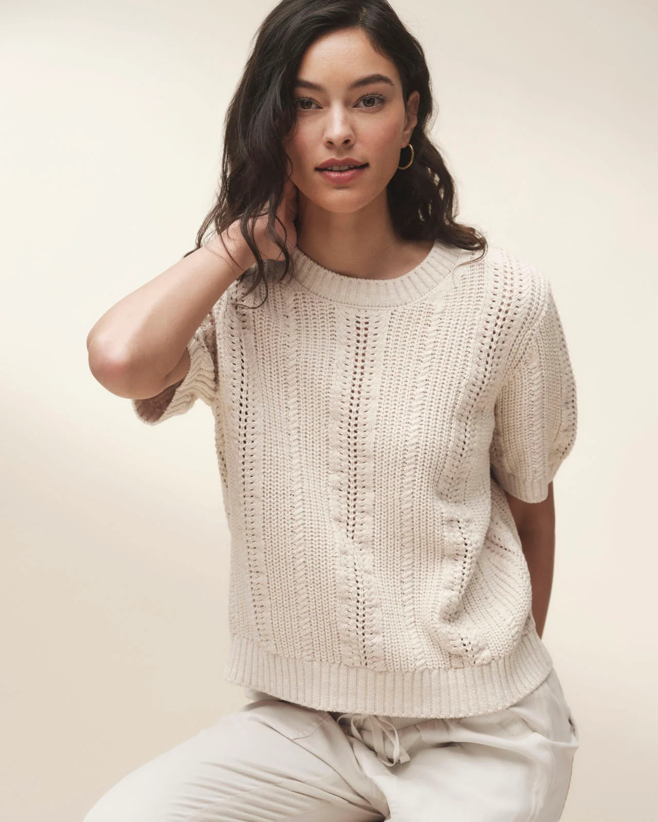 Lizzie Short Sleeve Sweater | Splendid