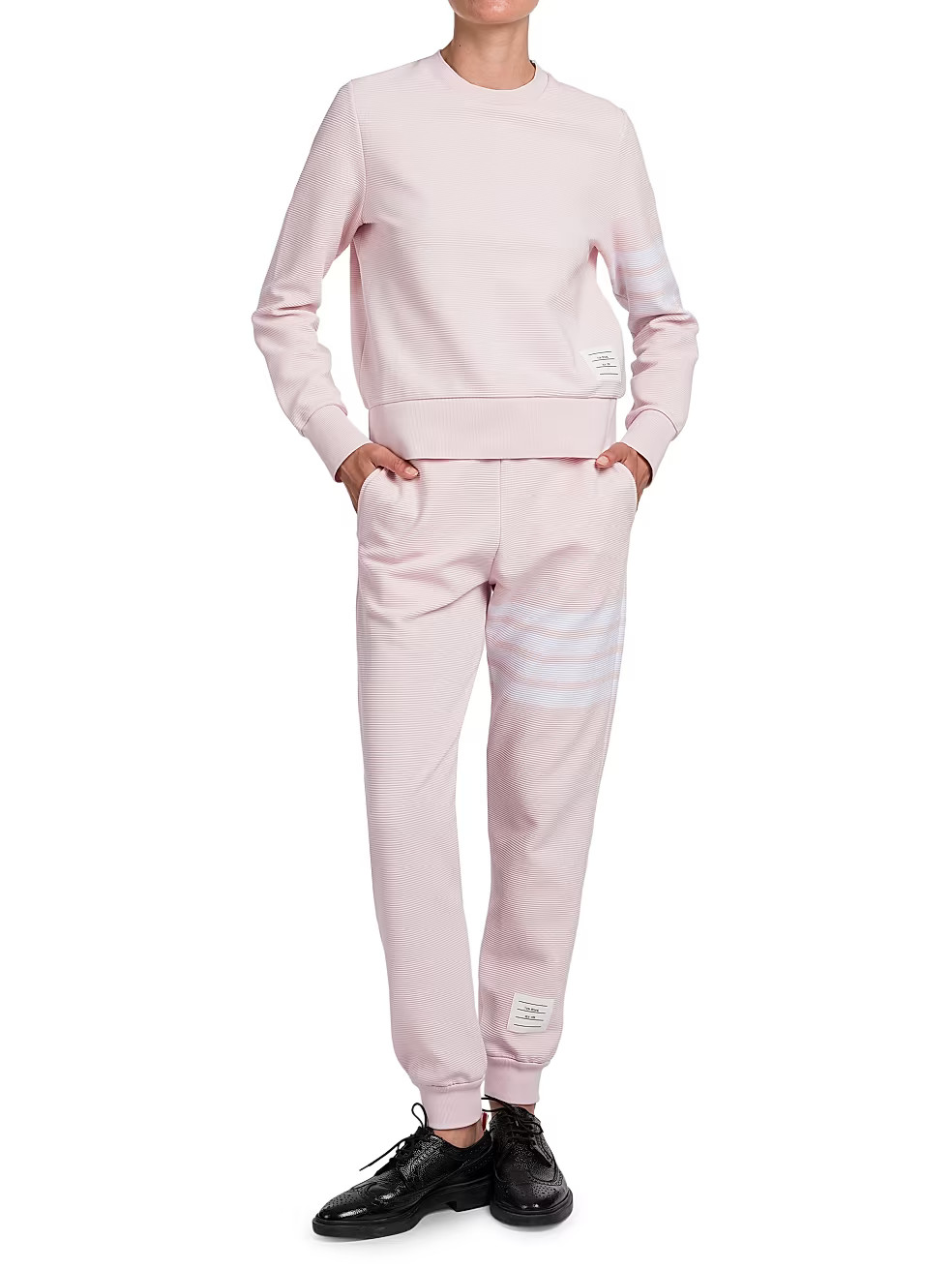 Striped Cotton Sweatshirt | Saks Fifth Avenue