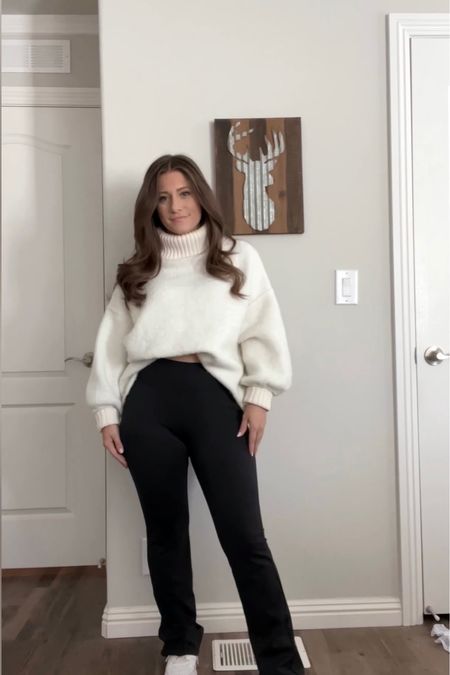 Free People Sweater,  Nordstrom finds, casual outfit, winter turtleneck 