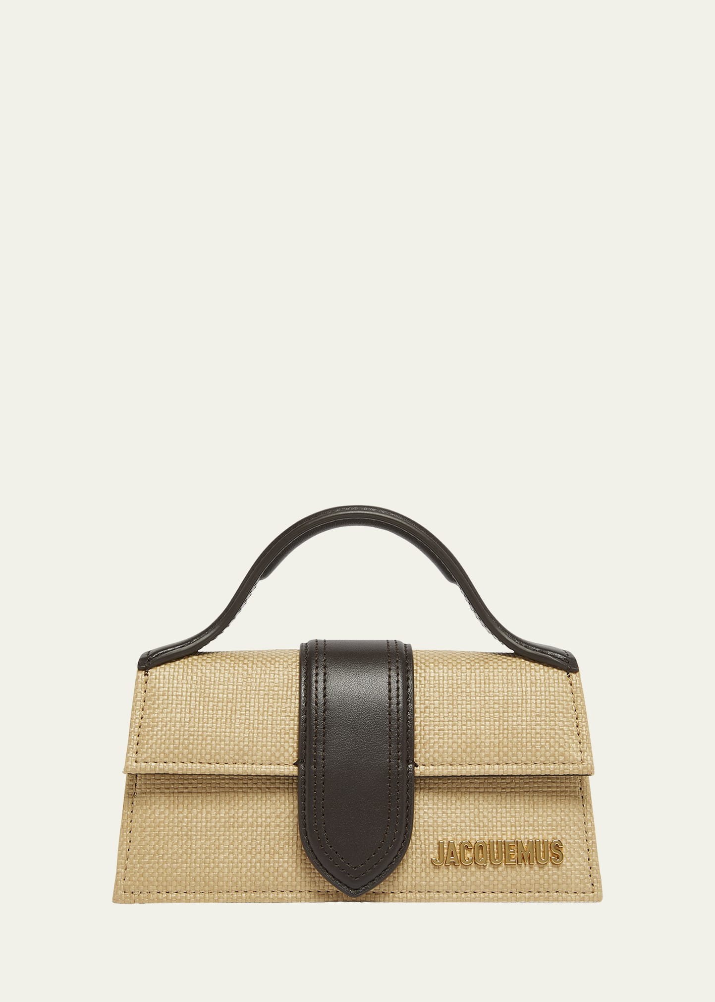 Jacquemus Le Bambino Woven Top-Handle Bag | Bergdorf Goodman