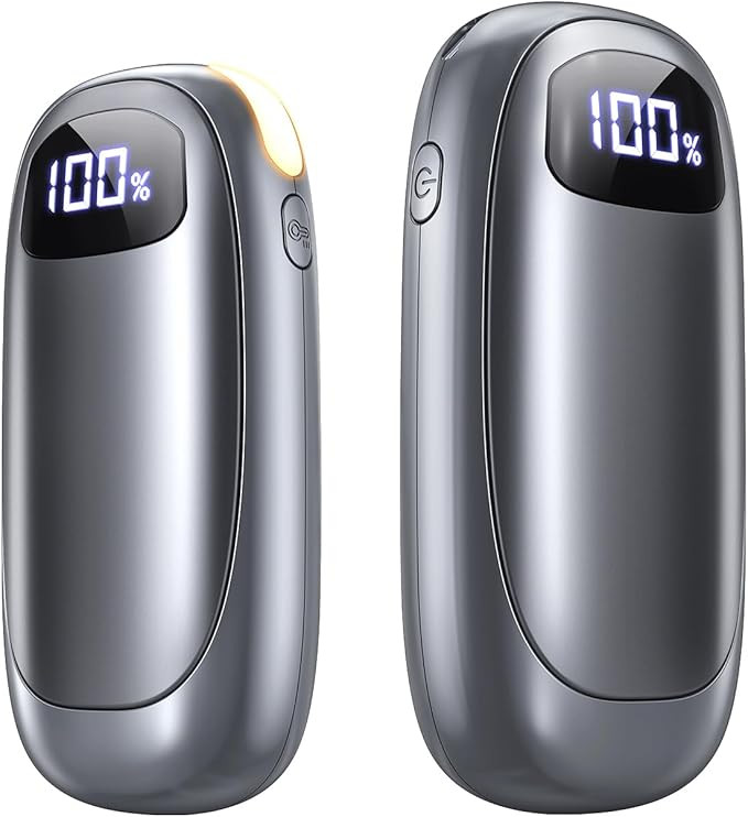 Hand Warmers Rechargeable - 2 Pack Electric Hand Warmers 14000mAh, 16 Hrs Warmth Dual-Sided Heati... | Amazon (US)