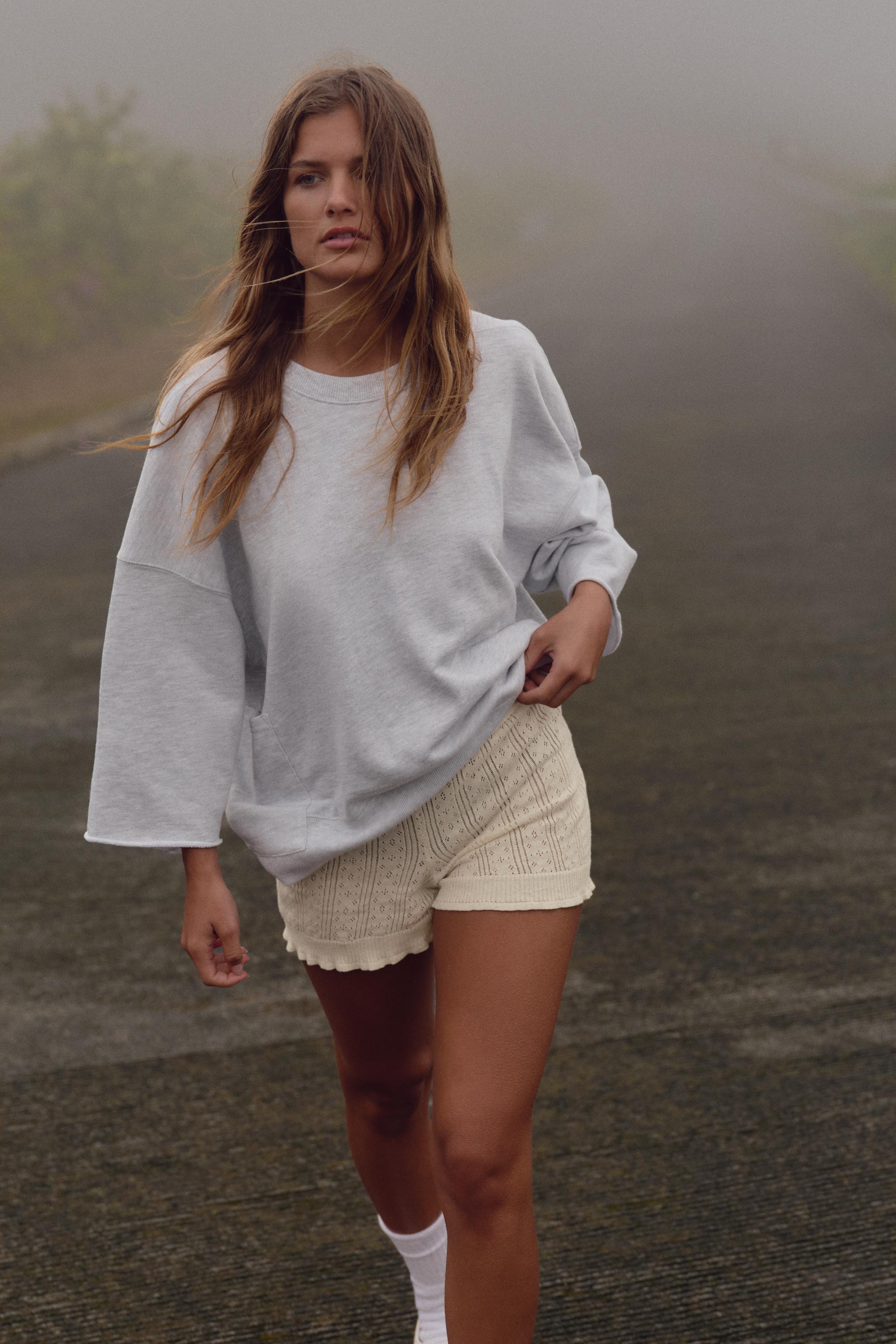 WASHED SWEATSHIRT | Zara US