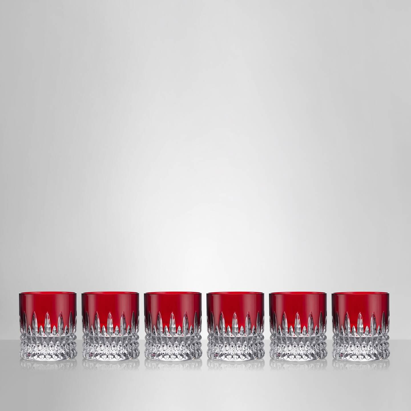 New Year Celebration Small Tumbler Red, Set of 6 | Waterford | Waterford