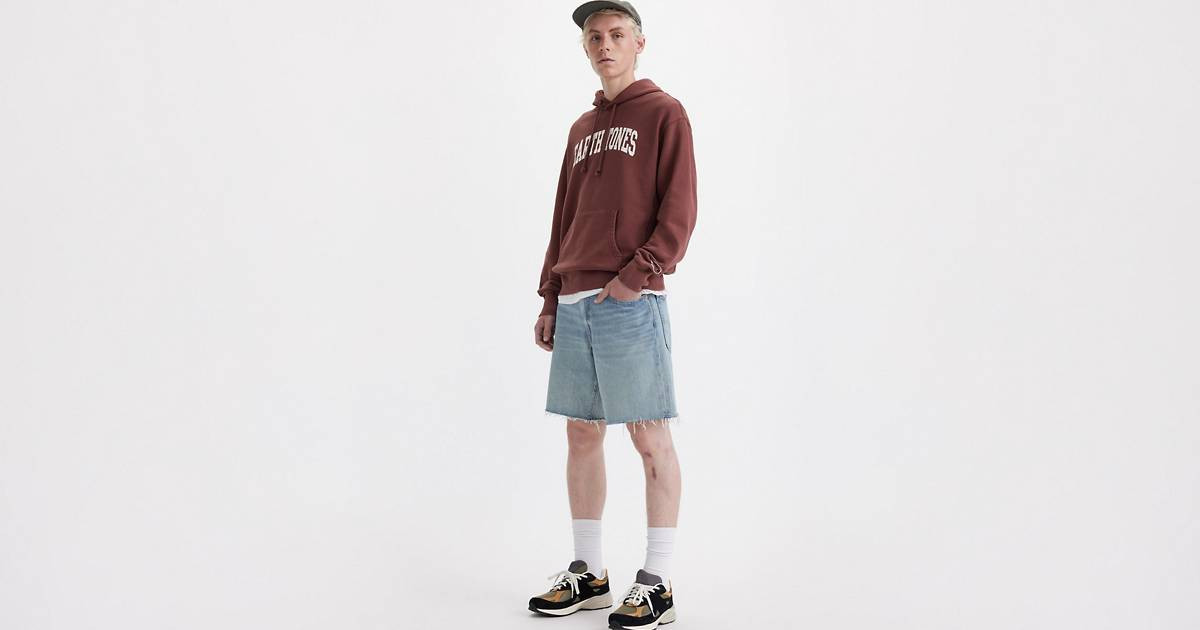 468™ Stay Loose Shorts - Blue | Levi's® GB | Levi's UK